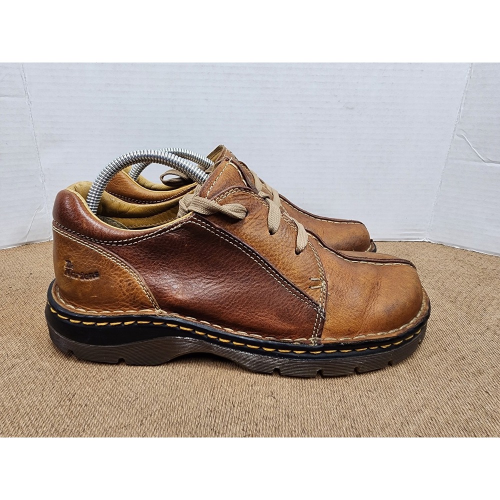 Dr. Marten's Mens Brown Leather Lace Up Shoes 11232 sz US Men 8